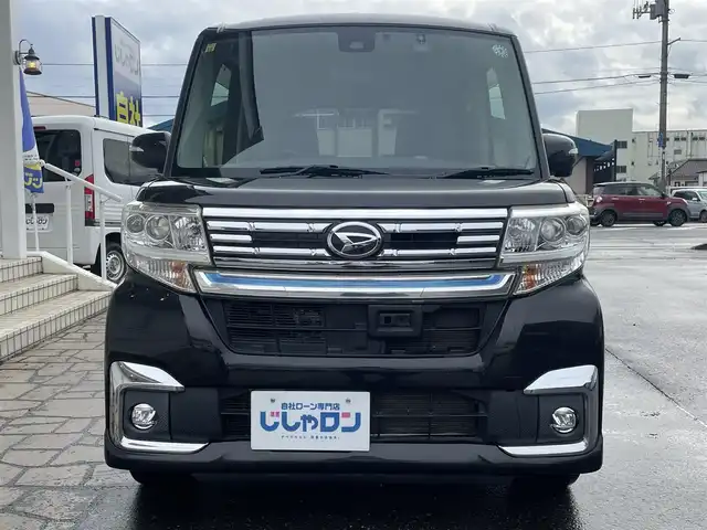 ダイハツ タント カスタム RS SAⅡ 秋田県 2016(平28)年 12.1万km ブラックマイカメタリック (株)IDOMが運営する【じしゃロン秋田店】の自社ローン対象車両になります。こちらは現金ご利用時の価格です。自社ローンご希望の方は別途その旨お申付け下さい。/スマートアシストII/衝突回避支援ブレーキ/衝突警報機能(対車両・対歩行者)/車線逸脱警報機能/誤発進抑制制御機能（前方・後方）/先行車発進お知らせ機能/純正SDナビ【CD/DVD/SD/Bluetooth/USB/AUX/iPod】/フルセグTV/両側パワースライドドア/ETC/前方ドライブレコーダー/LEDヘッドライト/後方コーナーセンサー