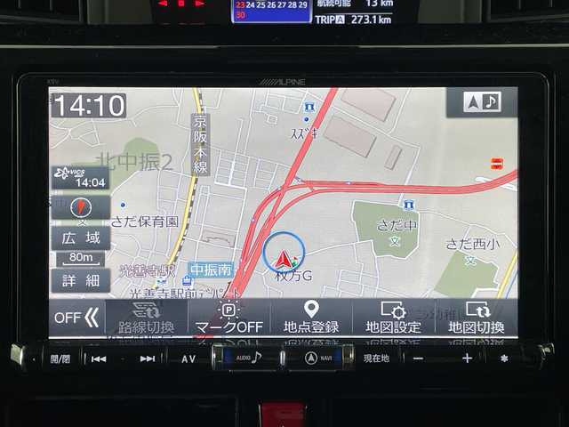 トヨタ ルーミー カスタムG－T 大阪府 2017(平29)年 2.6万km ブラックマイカメタリック スマートアシストII/　・衝突警告機能/　・衝突回避支援ブレーキ機能/　・誤発進抑制機能/　・車線逸脱警報機能/　・先行車発進お知らせ機能/　・オートマチックハイビーム/社外ナビ/　（Bluetooth/CD/DVD）/フルセグTV/バックカメラ/クルーズコントロール/両側パワースライドドア/LEDヘッドライト/フォグランプ/オートライト/純正15インチアルミホイール/純正フロアマット/スマートキー/ETC