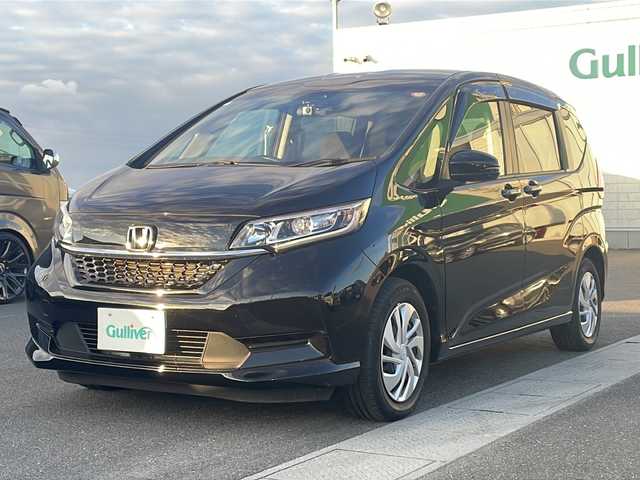 ホンダ フリード G ホンダセンシング 香川県 2021(令3)年 3.2万km クリスタルブラックパール 社外ナビ（フルセグTV/CD/DVD/BT)/バックカメラ/ドライブレコーダー/シートヒーター/両側パワースライドドア/オートライト/アイドリングストップ/ビルトインETC