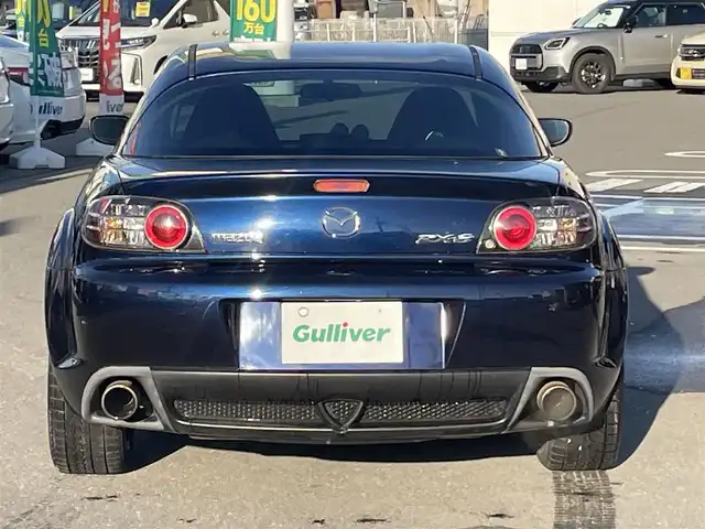 マツダ ＲＸ－８ タイプ S 長野県 2007(平19)年 7.5万km ストーミーブルーマイカ ワンセグテレビ/AM/FM/Bluetooth/フォグランプ/BOSEスピーカー/純正フロアマット/カードキー/電動格納ミラー/ノーマルタイヤ有/パワーウィンドウ/社外18インチAW