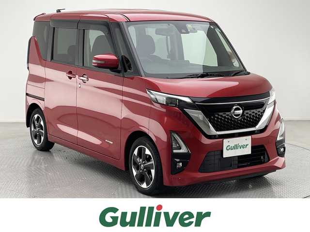 日産 ルークス HWS X プロパイロットED 兵庫県 2020(令2)年 4.7万km スパークリングレッドM 純正9インチSDナビ/（CD/DVD/SD/Bluetooth/フルセグTV）/・MM319D-L/バックカメラ/アラウンドビューモニター/プロパイロット/エマージェンシーブレーキ/アダクティブクルーズコントロール/レーンキープアシスト/コーナーセンサー（前後）/快適Aパック/横滑り防止装置/カーテンエアバッグ/両側パワースライドドア/ビルトインETC/LEDヘッドライト/LEDフォグランプ/オートライト/サーキュレーター/前方ドライブレコーダー/純正14インチアルミホイール/純正フロアマット/ドアバイザー/スマートキー