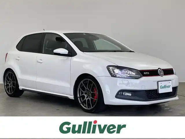 フォルクスワーゲン ポロ GTI 埼玉県 2013(平25)年 3.5万km キャンディホワイト 社外ナビ　社外マフラー　ＢＢＳアルミ　ローダウン　フルセグ　ＤＶＤ　ＣＤ　Ｂｌｅｕｔｏｏｔｈ　キセノンヘッドライト　スマートキー　純正フロアマット　純正アルミホイル　スペアキー　横滑り防止 純正サス積み込み有り