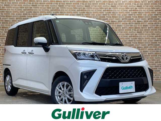トヨタ ルーミー G 岩手県 2023(令5)年 1.4万km パールホワイトⅢ ４WD/スマートアシスト/寒冷地仕様/衝突軽減システム/レーンアシスト/コーナーセンサー/誤発進抑制機能/両側パワースライドドア/シートヒーター/カロッツェリアナビ/ロールサンシェード/ハイビームアシスト/LEDヘッドライト/ドライブレコーダー
