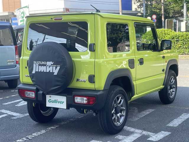 スズキ ジムニー XC 神奈川県 2023(令5)年 1.3万km キネティックイエロー ワンオーナー/セーフティサポート/ーデュアルセンサーブレーキ/ー誤発進抑制機能/ー車線逸脱警報/ーハイビームアシスト/社外ナビ/CD/DVD/地デジ/Bluetooth/バックカメラ/ETC車載器/クルーズコントロール/アイドリングストップ/LEDヘッドランプ/オートライト/シートヒーター(運転席/助手席)/スマートキー/スペアキーあり/保証書/取説あり