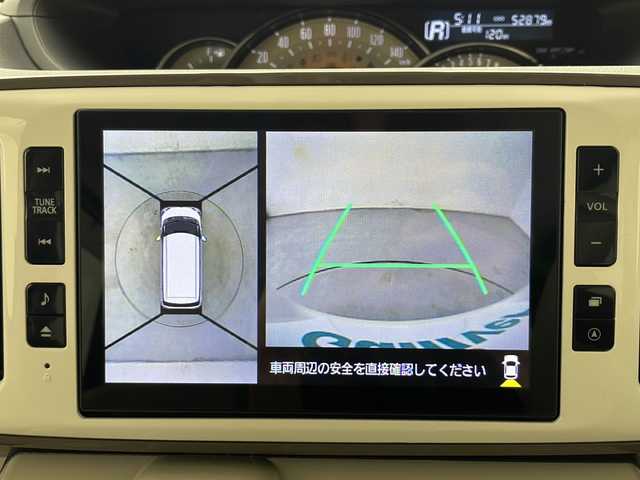 ダイハツ ムーヴ キャンバス G メイクアップ VS SAⅢ 秋田県 2022(令4)年 5.3万km パールホワイトⅢ/ナチュラルベージュマイカメタリック 2トーン 4WD/ディーラーオプションナビ　/フルセグTV/BT/CD/DVD/HDMI/両側パワースライドドア　/全方位カメラ　/衝突被害軽減ブレーキ　/レーンキープアシスト　/横滑り防止装置　/ステアリング連動ヘッドライト/後方コーナーセンサー/寒冷地仕様/ワイパーデアイサー/運転席シートヒーター/ＥＴＣ　/純正前後ドライブレコーダー/純正エンジンスターター　/ＬＥＤヘッドライト/フォグランプ/アイドリングストップ/純正フロアマット/純正ドアバイザー