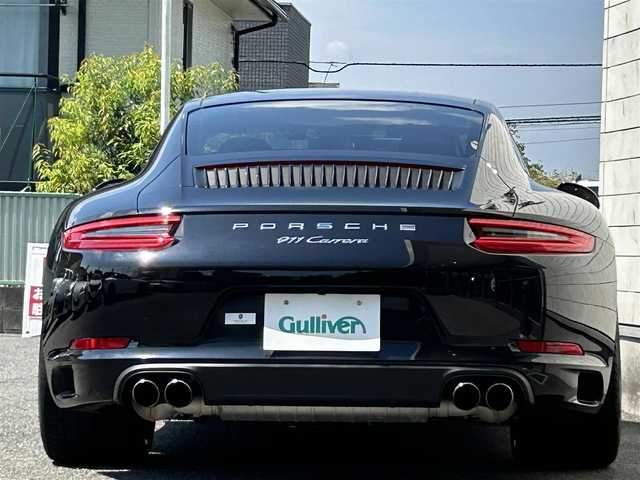 ポルシェ ９１１ カレラ 埼玉県 2018(平30)年 4万km 黒 外部検査済み/スポーツクロノパッケージ/ツインターボモデル/PASM/PDK/パドルシフト/純正20インチクラシックホイール/タイヤ：PIRELLI/P-ZERO/（前後2023年製）/純正バイキセノンライト/黒レザーシート/シートヒーター/BOSEサウンドシステム/純正ナビ／Bluetooth/バックカメラ/ビルトインETC/フロントドライブレコーダー/新車保証書/取扱説明書