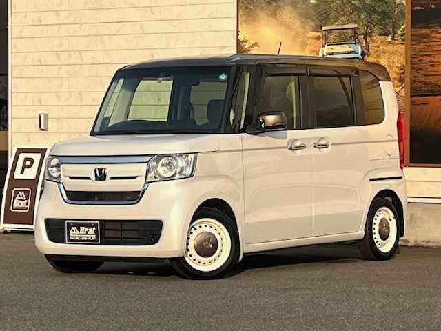 ホンダ Ｎ ＢＯＸ G･L ホンダセンシング カッパーブラウンスタイル 愛知県 2018(平30)年 6.3万km プラチナホワイトパール 衝突軽減ブレーキ　/レーンキープアシスト　/ナビ　/フルセグＴＶ　/バックカメラ　/ＥＴＣ　/両側電動スライドドア　/レーダークルーズコントロール　/プッシュスタート　/スマートキー