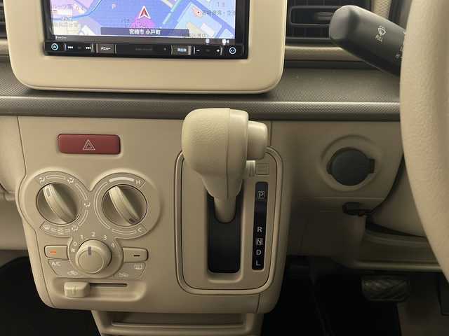 スズキ ラパン L 宮崎県 2019(平31)年 4.8万km フェニックスレッドパール レーダーブレーキサポート/社外7インチSDナビ/フルセグTV/CD/DVD/Bluetooth/HDMI/バックカメラ/シートヒーター/アイドリングストップ/ドライブレコーダー/ETC/スマートキー×２/取扱説明書
