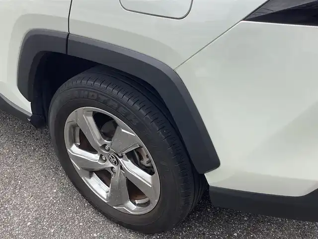 トヨタ ＲＡＶ４ ハイブリットG 千葉県 2021(令3)年 2.4万km ホワイトパールクリスタルシャイン 純正ナビゲーション/Bluetooth/TV/CD /バックカメラ/ステアリングヒーター/AUTOミラー/ブラインドスポットモニター/純正18インチアルミホイール/サンルーフ/パワーバックドア/スマートキー×2