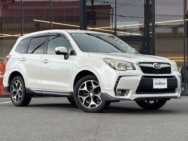 スバル フォレスター 2．0XT アイサイト 宮城県 2013(平25)年 14万km サテンホワイトパール 登録時走行距離 139331km/SDナビ/ワンセグ/Bluetooth/CD/DVD/オートライト/追従クルーズコントロール/ドライブレコーダー/バックカメラ/パワーシート/シートヒーター/プッシュスタート/スマートキー/電動格納ミラー/ETC/純正アルミホイール/HIDヘッドライト