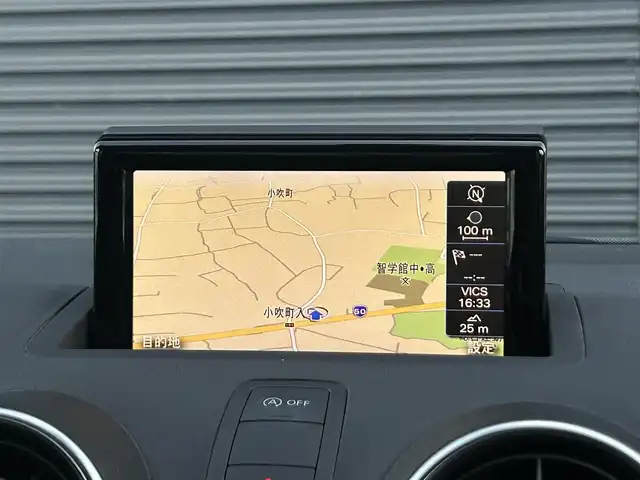 アウディ Ａ１ SB 1．0TFSI 茨城県 2017(平29)年 3.4万km ミトスブラックメタリック 後期型 /ナビキセノンパッケージ /12セグ /アドバンストキー /BT /DVD/CD /キセノンヘッドライト /オートライト /オートエアコン /パーキングエイド /ドラレコ /ETC/純正15インチアルミホイール /禁煙車