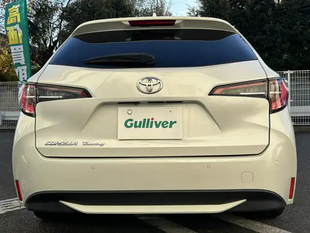 トヨタ カローラツーリング S 埼玉県 2021(令3)年 3.8万km ホワイトパールクリスタルシャイン Toyota Safety Sense/　・LDA（レーンディパーチャーアラート）/　・PCS（プリクラッシュセーフティ）/　・オートマチックハイビーム/　・レーダークルーズコントロール/純正T-Connectナビ/　BT/USB/Miracast/AppleCarPlay/AndroidAuto/バックカメラ/スポーツモード/電動パーキングブレーキ/ブレーキホールド機能/TRC（トラクションコントロール）/ビルトインETC/前後ドライブレコーダー/プッシュスタートボタン/スマートキー/純正アルミホイール/純正フロアマット