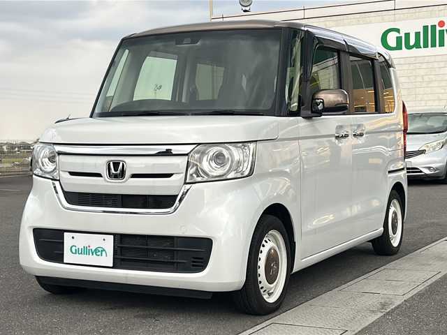 ホンダ Ｎ ＢＯＸ G･L ホンダセンシング カッパーブラウンスタイル 香川県 2019(令1)年 6.9万km パールⅡ 社外ナビ（フルセグTV/CD/DVD/BT)/バックカメラ/両側パワースライドドア/ビルトインETC/LEDヘッドライト/オートライト/純正フロアマット