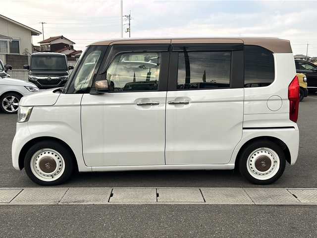 ホンダ Ｎ ＢＯＸ G･L ホンダセンシング カッパーブラウンスタイル 香川県 2019(令1)年 6.9万km パールⅡ 社外ナビ（フルセグTV/CD/DVD/BT)/バックカメラ/両側パワースライドドア/ビルトインETC/LEDヘッドライト/オートライト/純正フロアマット