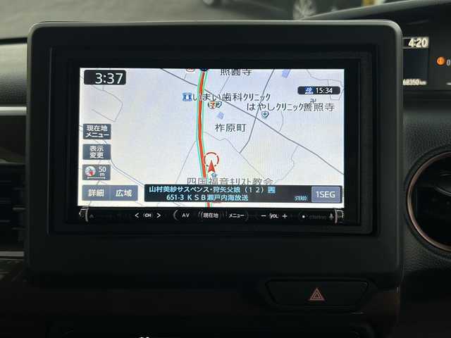 ホンダ Ｎ ＢＯＸ G･L ホンダセンシング カッパーブラウンスタイル 香川県 2019(令1)年 6.9万km パールⅡ 社外ナビ（フルセグTV/CD/DVD/BT)/バックカメラ/両側パワースライドドア/ビルトインETC/LEDヘッドライト/オートライト/純正フロアマット