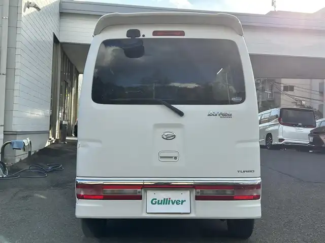 ダイハツ アトレー ワゴン カスタム ターボ RS 長崎県 2006(平18)年 14.3万km ホワイト 社外SDナビ(FM/AM/CD/DVD/フルセグTV)/ETC/フロアマット/ドアバイザー/電動格納ミラー/ABS/スペアキー