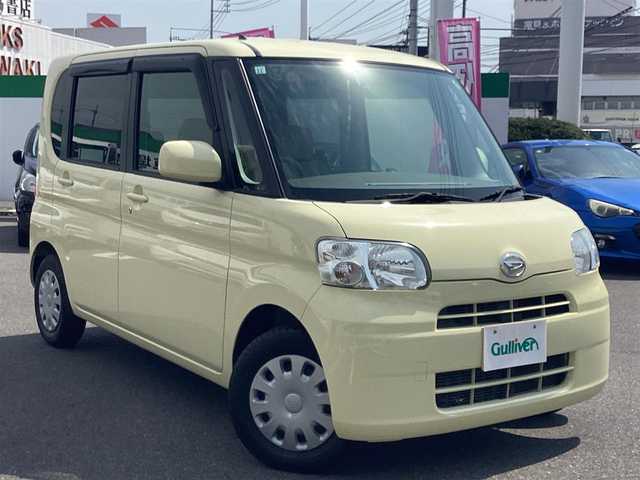 ダイハツ タント X リミテッド 兵庫県 2009(平21)年 5.1万km コットンアイボリー スマートキー/R左片側パワースライドドア