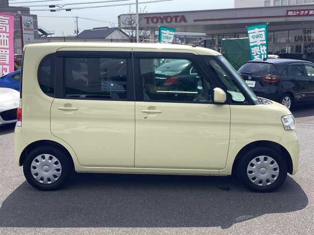 ダイハツ タント X リミテッド 兵庫県 2009(平21)年 5.1万km コットンアイボリー スマートキー/R左片側パワースライドドア