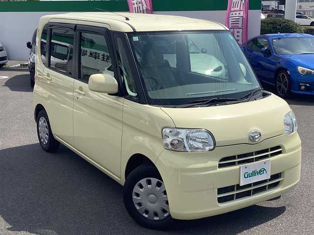 ダイハツ タント X リミテッド 兵庫県 2009(平21)年 5.1万km コットンアイボリー スマートキー/R左片側パワースライドドア