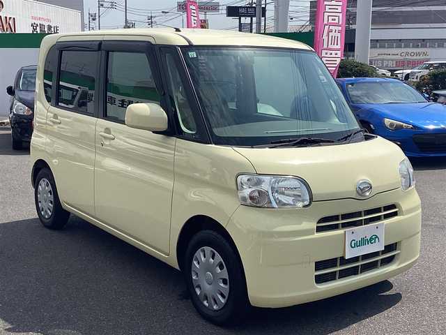 ダイハツ タント X リミテッド 兵庫県 2009(平21)年 5.1万km コットンアイボリー スマートキー/R左片側パワースライドドア