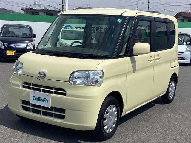 ダイハツ タント X リミテッド 兵庫県 2009(平21)年 5.1万km コットンアイボリー スマートキー/R左片側パワースライドドア