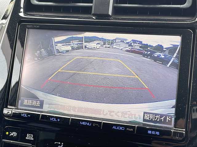 トヨタ プリウス A 福島県 2017(平29)年 12.2万km アティチュードブラックマイカ モデリスタＡＷ　セーフティセンス　純正９型ナビ　ヘッドアップディスプレイ　バックＣ　ビルドインＥＴＣ　フルセグ　オートパーキングアシスト　レーダークルーズ　積込スピードラインＡＷ　スペアキー　エンスタ