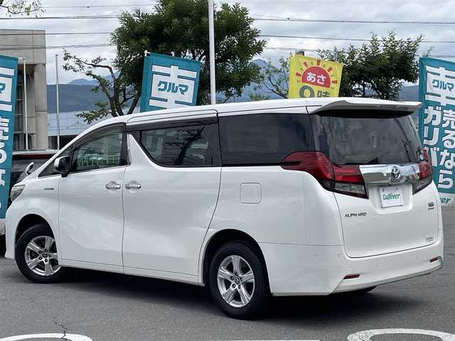トヨタ アルファードハイブリット X 長野県 2015(平27)年 9.6万km ホワイトパールクリスタルシャイン 4WD/純正ナビ/・Bluetooth/CD/DVD/TV/バックカメラ/純正ETC/前方ドライブレコーダー/純正フロアマット/片側パワースライド/シートカバー/純正15インチAW/コーナーセンサー前後/LEDオートライト/クルーズコントロール追走あり/JBLサウンド/電格ミラー/ドアバイザー/スマートキー/取り扱い説明書/保証書