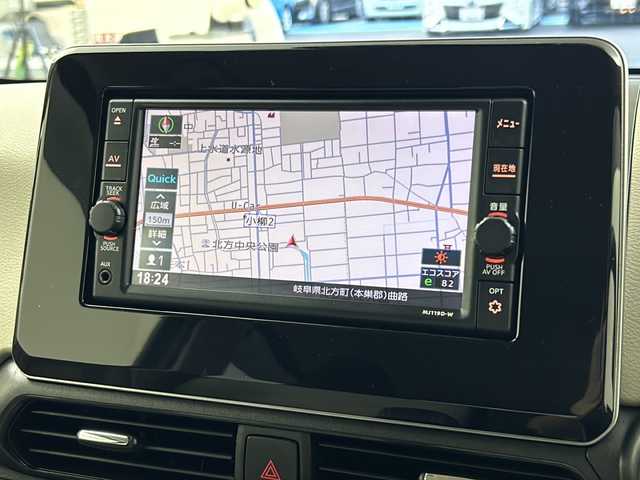日産 デイズ X 岐阜県 2020(令2)年 5万km アッシュブラウンM 純正7インチナビ/  (AM/FM/CD/DVD/Bluetooth/フルセグTV)/バックカメラ/エマージェンシーブレーキ/コーナーセンサー/オートライト/オートエアコン/ETC/ステアリングスイッチ/スマートキー/純正フロアマット/純正アルミホイール/純正ドアバイザー/ヘッドライトレベライザー/電格ミラー