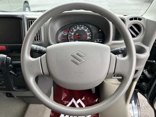 スズキ エブリイ JOINターボ 愛知県 2024(令6)年 0.5万km ブルーイッシュブラックパール3 デュアルカメラブレーキサポート/ターボ車/切り替え４WD/リヤコーナーセンサー/リヤクリアランスソナー/シートヒーター（D席）/LEDオートライトヘッドライト