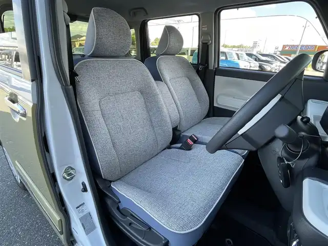 ダイハツ ムーヴ キャンバス ストライプス G ターボ 青森県 2023(令5)年 1.6万km シャイニングホワイトパール/サンドベージュメタリック 4WD/純正メモリナビ/フルセグTV/CD/DVD/BT/バックカメラ/前席シートヒーター/プッシュスタート/スマートキー/LEDヘッドライト/クルーズコントロール/プッシュスタート/両側パワースライドドア/保温機能付きカップホルダー