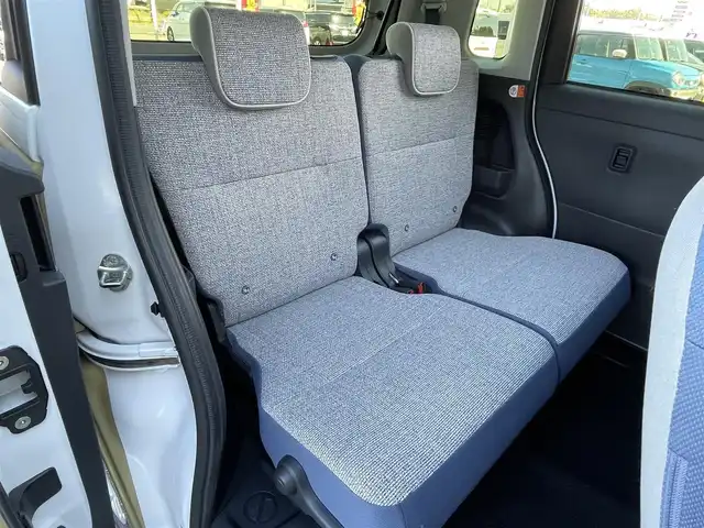 ダイハツ ムーヴ キャンバス ストライプス G ターボ 青森県 2023(令5)年 1.6万km シャイニングホワイトパール/サンドベージュメタリック 4WD/純正メモリナビ/フルセグTV/CD/DVD/BT/バックカメラ/前席シートヒーター/プッシュスタート/スマートキー/LEDヘッドライト/クルーズコントロール/プッシュスタート/両側パワースライドドア/保温機能付きカップホルダー