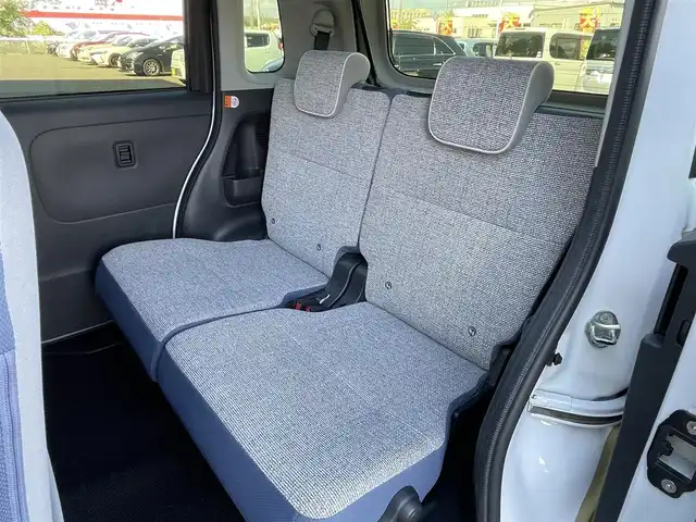 ダイハツ ムーヴ キャンバス ストライプス G ターボ 青森県 2023(令5)年 1.6万km シャイニングホワイトパール/サンドベージュメタリック 4WD/純正メモリナビ/フルセグTV/CD/DVD/BT/バックカメラ/前席シートヒーター/プッシュスタート/スマートキー/LEDヘッドライト/クルーズコントロール/プッシュスタート/両側パワースライドドア/保温機能付きカップホルダー