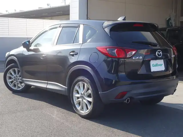 マツダ ＣＸ－５ XD 静岡県 2013(平25)年 9.2万km ジェットブラックマイカ ワンオーナー/禁煙車/マツダ純正パイオニア7インチSDナビ/　CD/DVD/SD/USB/BT/AUX/フルセグTV/バックカメラ/ビルトインETC/BOSEサウンドシステム/純正　19インチアルミホイール/純正HIDヘッドライト/オートライト/純正フットイルミネーション/純正フロアマット/純正ラゲッジマット/スマートキー2個/取扱説明書/保証書