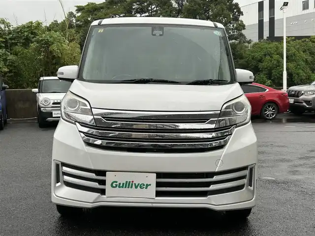 日産 デイズ ルークス HWS X Vセレ +SeftyⅡ 長崎県 2016(平28)年 9.4万km ホワイトパール プッシュスタート/スマートキー/純正SDナビ(FM/AM/BT/フルセグ/iPod)/バックカメラ/防眩切り替えルームミラー/社外フロアマット/両側パワスラ/AUTECH15インチアルミホイール/AUTECHフロントバンパー/スペアキー(1本)/シートアレンジ/ビークルダイナミクスコントロール/ABS/エマージェンシーブレーキ/レーザーレーダー/アラウンドビューモニター