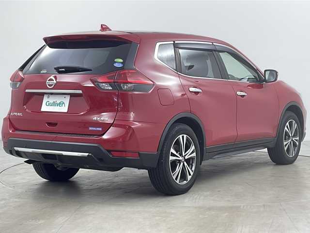 日産 エクストレイル 20X 道央・札幌 2019(令1)年 2.7万km バーニングレッド ・社外ナビ&CD&DVD&SD&BT/・パワーバックドア/・エマージェンシーブレーキ/・車線逸脱警報/・アイドリングストップ/・横滑り防止装置/・ステアリングスイッチ/・2WD/4WD切替/・電動格納ミラー/・プッシュスタート/・社外フロアマット/・LEDヘッドライト/・オートライト/・スマートキー/・スペアキー/・取扱説明書/・社外AW冬タイヤ積込