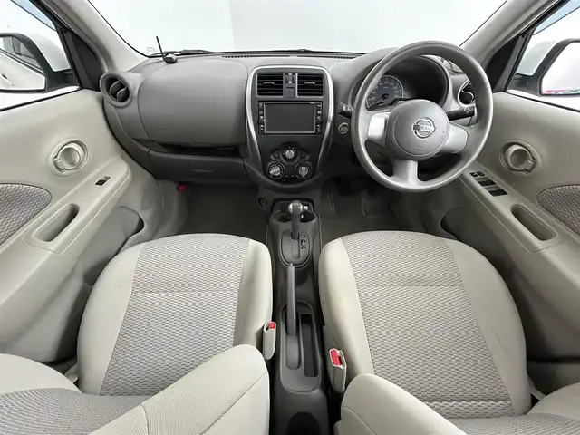 日産 マーチ 12X FOUR Vセレクション 道央・札幌 2019(平31)年 4.6万km ブリリアントホワイトパール ・４WD/・純正メモリナビ/・CD／Bluetooth／SD/・バックカメラ/・社外前後ドライブレコーダー/・ETC/・純正エンジンスターター/・２WD⇔４WD切替/・横滑り防止装置/・ハロゲンライト/・オートライト/・ヘッドライトレベライザー/・フォグランプ/・純正フロアマット/・ドアバイザー/・積込スタッドレス社外AW【165／60／R14】/・スマートキー/・プッシュスタート/・スペアキー/・取扱説明書/・保証書