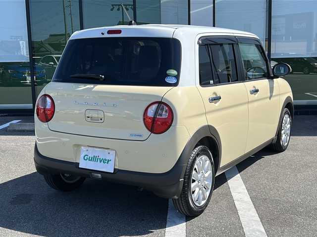 スズキ ラパン X 岐阜県 2021(令3)年 5.6万km 黄 純正8インチナビ/フルセグ/全方位カメラ/バックモニター/シートヒーター/レーンキープアシスト/前後ドライブレコーダー/純正アルミ/スペアキー/LEDヘッドライト/Bluetooth