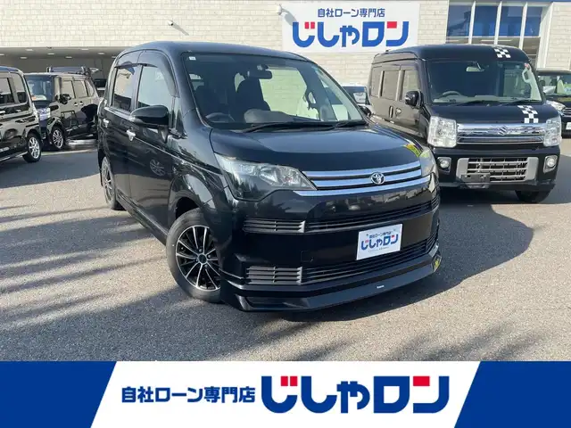 トヨタ スペイド F 和歌山県 2014(平26)年 7.4万km 黒 (株)IDOMが運営する【じしゃロン和歌山店】の自社ローン専用車両になります。こちらは現金またはオートローンご利用時の価格です。自社ローンご希望の方は別途その旨お申付け下さい/モデリスタエアロ（F・S・R）/スマートキー/プッシュスタート/純正ナビ/フルセグTV/BT/バックカメラ/社外15インチAW/ETC/パワースライドドア /純正フロアマット/純正ドアバイザー/ステアリングスイッチ/電動格納ミラー