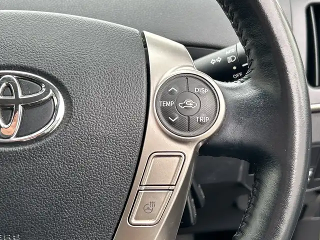 トヨタ プリウス ＰＨＶ S 千葉県 2015(平27)年 1.8万km スーパーホワイトⅡ ナビAVIC-RZ301 ドラレコ AC100Vコンセント シートヒーター ステアリングヒーター DVD 充電ケーブル車載 スマートキー プッシュスタート マット バイザー HID オートライト