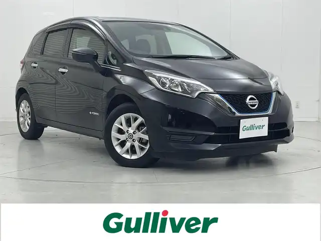日産 ノート e－パワー X 茨城県 2020(令2)年 4.1万km スーパーブラック 純正ナビ/フルセグ/衝突被害軽減ブレーキ/車線逸脱抑制装置/オートマチックハイビーム/ソナー/ETC/純正15インチAW/スマートキー/スタットレスタイヤ積込