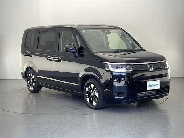 ホンダ ステップワゴン エアー EX 長野県 2025(令7)年 0.1万km未満 クリスタルブラックパール 登録済未使用車/純正11.４インチHonda CONNECTナヒ/LXM-247VFLi/CD/DVD/MSV/Bluetooth/フルセグTV/ホンダセンシング/BSM/両側電動スライドドア/電動バックドア/パドルシフト/ライトレベリング/オートマチックハイビーム/ステアリングリモコン/フロントガラス熱線/スマートキー/スペアキー/保証書/取扱説明書