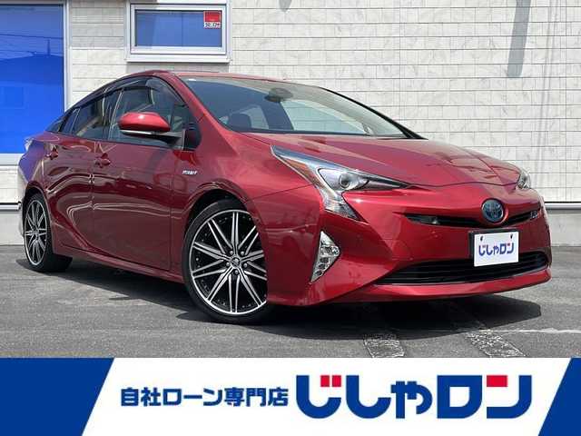 トヨタ プリウス A ツーリングセレクション 長野県 2016(平28)年 13.7万km エモーショナルレッド (株)IDOMが運営する【じしゃロン長野店】の自社ローン専用車両になります/こちらは現金またはオートローンご利用時の価格です。自社ローンご希望の方は別途その旨お申付け下さい./純正ナビ　（CD/DVD/BT）/フルセグTV/バックカメラ/ETC/クルーズコントロール/ステアリングスイッチ/純正フロアマット/社外アルミホイール/前後コーナーセンサー