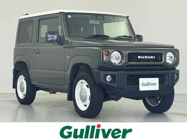 スズキ ジムニー XL 愛知県 2021(令3)年 3.3万km ジャングルグリーン 衝突被害軽減ブレーキ/レーンキープアシスト/前後ドライブレコーダー/ＥＴＣ/前席シートヒーター/純正フロアマット/オートライト/フォグライト/プッシュスタート/電動格納ドアミラー/スペアキー