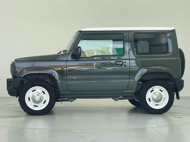 スズキ ジムニー XL 愛知県 2021(令3)年 3.3万km ジャングルグリーン 衝突被害軽減ブレーキ/レーンキープアシスト/前後ドライブレコーダー/ＥＴＣ/前席シートヒーター/純正フロアマット/オートライト/フォグライト/プッシュスタート/電動格納ドアミラー/スペアキー