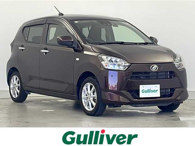 ダイハツ ミラ イース G リミテッド SAⅢ 岐阜県 2019(平31)年 2.4万km プラムブラウンクリスタルマイカ 純正７インチナビ（NMZK-W69D）/AM/FM/フルセグTV/Bluetooth/SD/バックカメラ　/社外ＥＴＣ　/前方ドラレコ　/シートヒーター（運転席・助手席）/純正フロアマット　/純正１４ＡＷ　/ＵＳＢ端子　/スマートアシストIII　/衝突回避支援ブレーキ機能/車線逸脱警報機能/オートマチックハイビーム/コーナーセンサー（前後）/アイドリングストップ　/オートライト/スマートキー/プッシュスタート