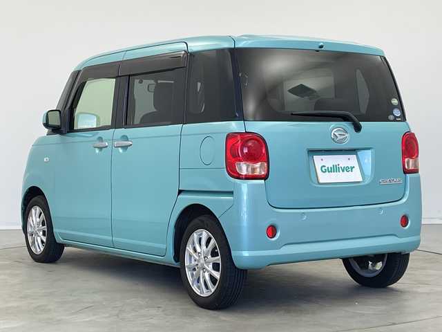 ダイハツ ムーヴ キャンバス L 新潟県 2017(平29)年 6.3万km ファインミントメタリック 純正メモリナビ【NMZK-W67D】/　フルセグTV/Bluetooth/CD/DVD/USB/両側スライドドア/バックモニター/ETC/コーナーセンサー/アイドリングストップ/横滑り防止装置/リモコンキー/保証書/取扱説明書/フロアマット