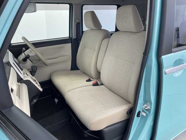 ダイハツ ムーヴ キャンバス L 新潟県 2017(平29)年 6.3万km ファインミントメタリック 純正メモリナビ【NMZK-W67D】/　フルセグTV/Bluetooth/CD/DVD/USB/両側スライドドア/バックモニター/ETC/コーナーセンサー/アイドリングストップ/横滑り防止装置/リモコンキー/保証書/取扱説明書/フロアマット