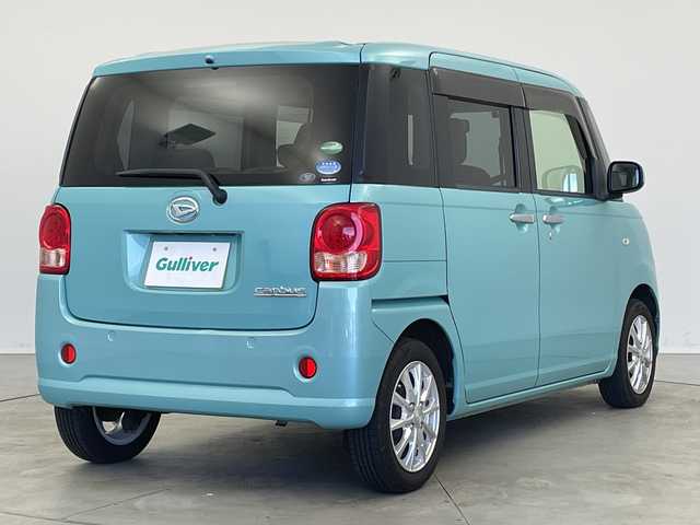 ダイハツ ムーヴ キャンバス L 新潟県 2017(平29)年 6.3万km ファインミントメタリック 純正メモリナビ【NMZK-W67D】/　フルセグTV/Bluetooth/CD/DVD/USB/両側スライドドア/バックモニター/ETC/コーナーセンサー/アイドリングストップ/横滑り防止装置/リモコンキー/保証書/取扱説明書/フロアマット