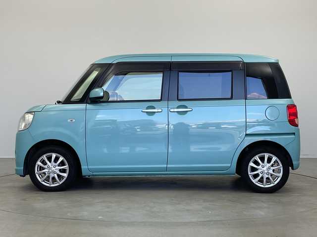 ダイハツ ムーヴ キャンバス L 新潟県 2017(平29)年 6.3万km ファインミントメタリック 純正メモリナビ【NMZK-W67D】/　フルセグTV/Bluetooth/CD/DVD/USB/両側スライドドア/バックモニター/ETC/コーナーセンサー/アイドリングストップ/横滑り防止装置/リモコンキー/保証書/取扱説明書/フロアマット