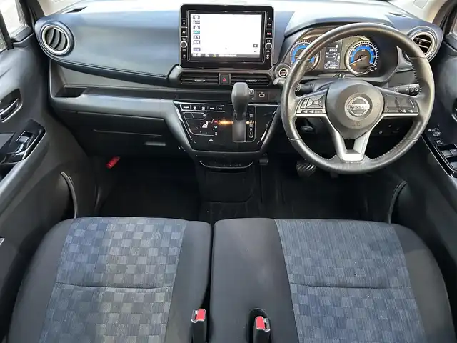 日産 デイズ ハイウェイスターX 愛媛県 2021(令3)年 2.4万km チタニウムグレーメタリック 純正ナビ/フルセグTV/全方位カメラ/運転支援システム/ETC/ドラレコ/LEDヘッドライト/オートライト/純正AW/純正フロアマット/スマートキー/スペアキー/プッシュスタート/アイドリングストップ/ワンオーナー